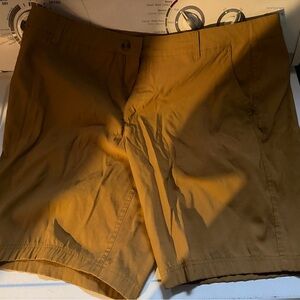 Eddie Bauer Size 40 and 7” inseam Tan Shorts